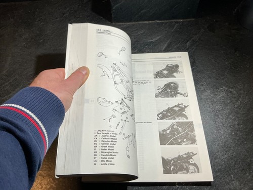 1991-1996 Kawasaki Zephyr 750 Motorcycle OEM Factory Shop Service Manual - Picture 7 of 21