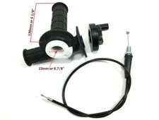 Handle Grip Bar & Throttle Cable For Suzuki JR50 1984-2006 Mini Bike