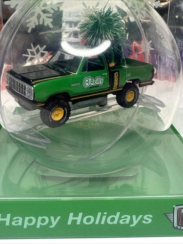 2024 M2 Dodge Power Wagon O'Reilly Auto Parts Christmas Ornament 1:64 Diecast - Picture 2 of 10