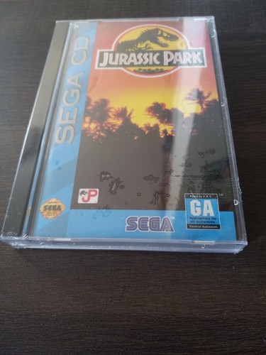 1993 Jurassic Park Sega Cd Video Game New Factory Sealed - Picture 11 of 12