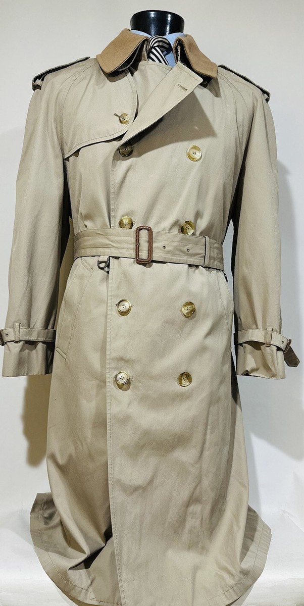 Brooks Brothers Cotton Belted Trench Coat Overcoat Men's 44 Brooks Brothers Cotton Belted Trench Coat Overcoat Men's 44