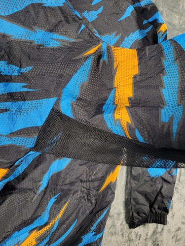 NUOVO Adidas Giacca a Vento Uomo L Mimetico Ventilato Leggero Imballabile Outdoor - Foto 9 di 12
