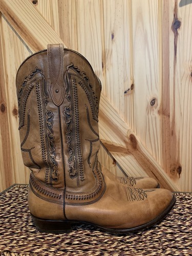 Corral Boot Mens Brown Leather Cowboy 