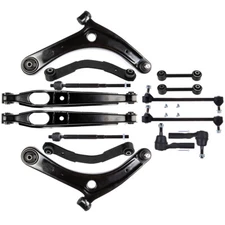 Front Tie Rod End Link Sway Bar End Link Control Arm For 07-17 Jeep Compass 2.4L