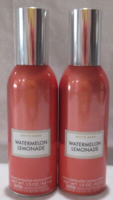 White Barn Bath & Body Works Concentrated Room Spray Lot 2 WATERMELON LEMONADE