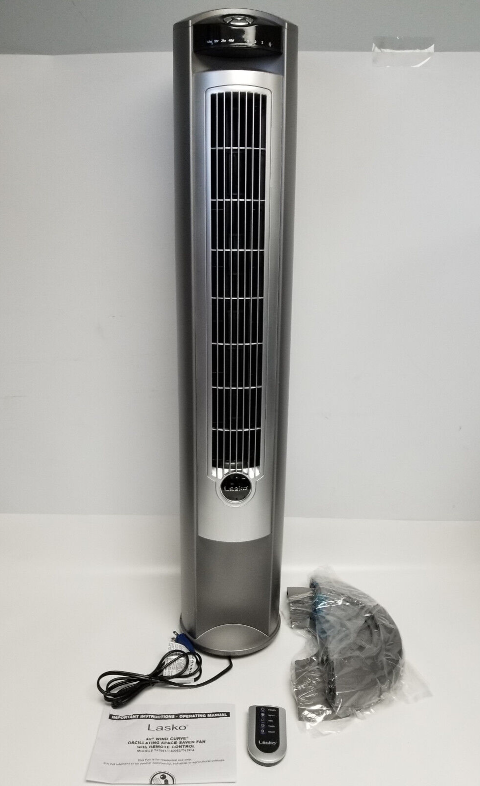 Lasko T42951 Oscillating Tower Fan 42 Remote Control – St. John's  Institute (Hua Ming)