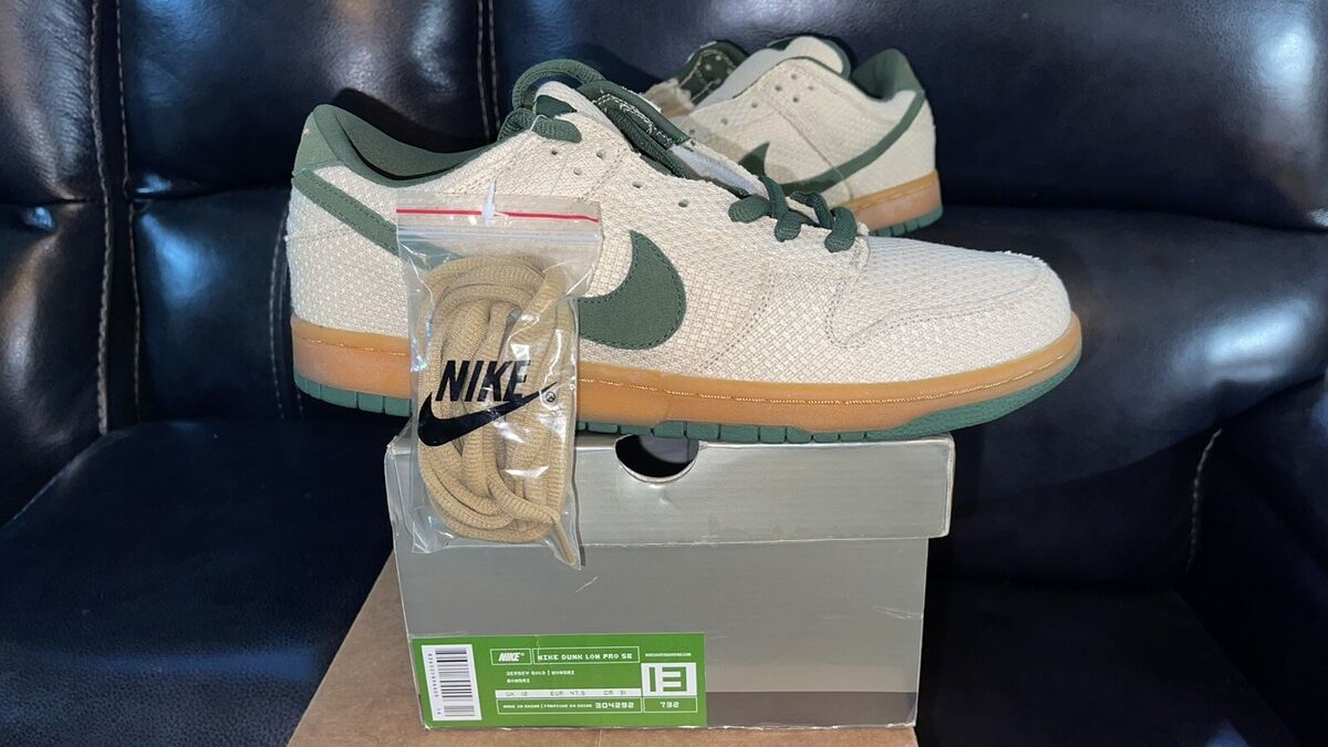 2004 Nike Dunk Low Pro SB Green Hemp Bonsai 304292-732 Size 2004 Nike Dunk Low Pro SB Green Hemp Bonsai 304292-732 Size