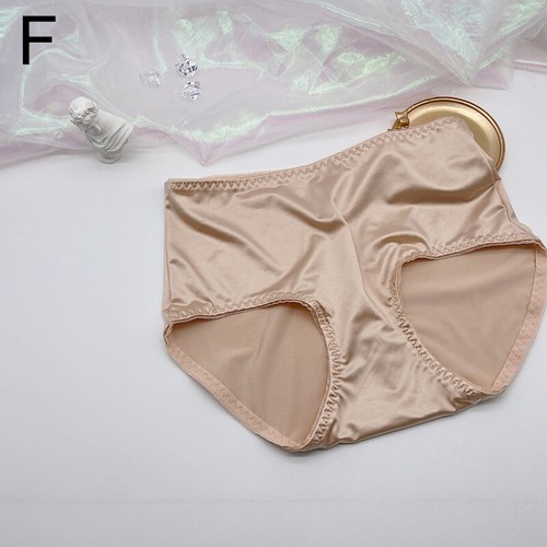 Women Shiny Satin Silky Knickers Sexy Briefs Underwear Panties Seamless Lingerie - Picture 17 of 19