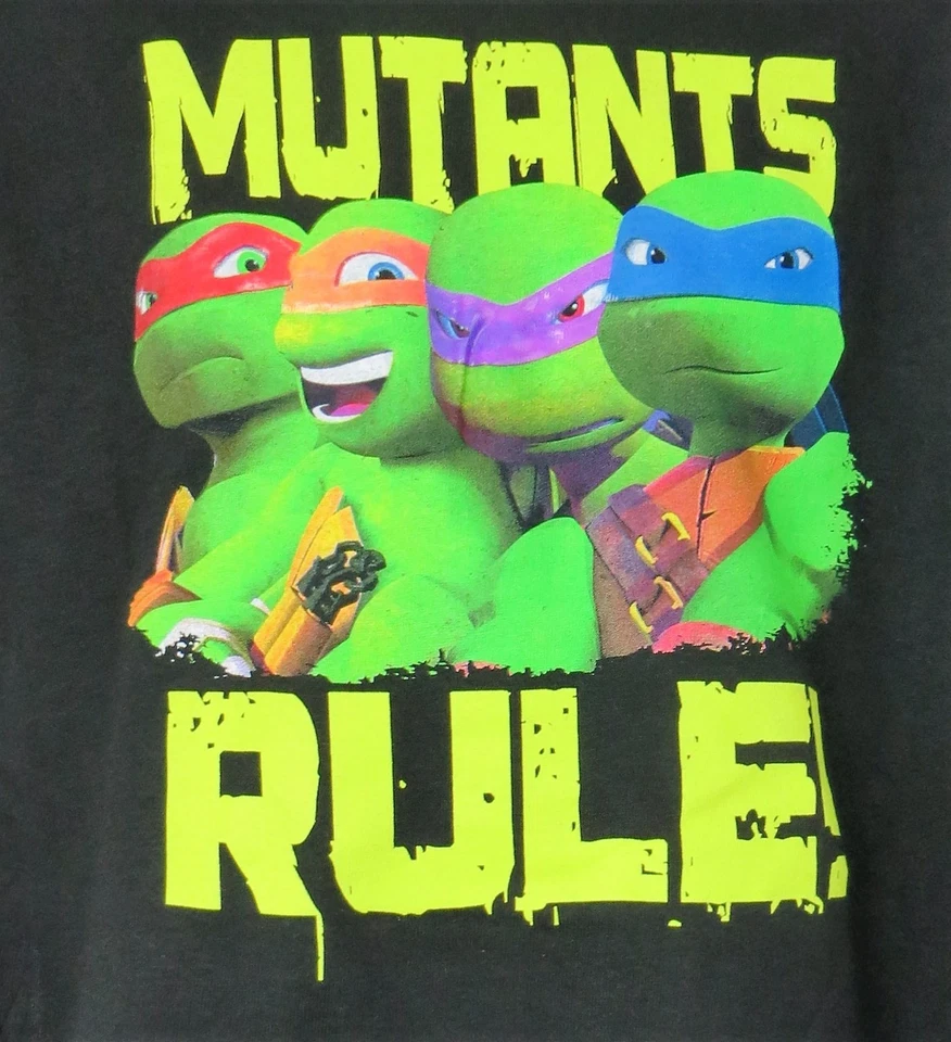 Teenage Mutant Ninja Turtles Officially Licensed Boys T-Shirt  Mutants Rule - Image 2 of 4