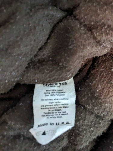Kuntry Kids Jacket Coat Canvas Insulated Hooded Heavy Chore Hunting Barn Size 4 - Picture 3 of 7