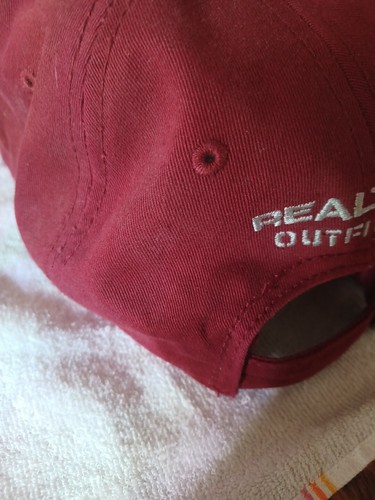 Realtree Hat Cap Antler Hunting Outdoor Adjustable Strap Crimson Red.one Size FM - Picture 7 of 7