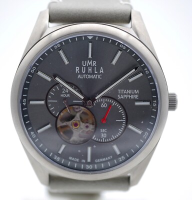 UMR Ruhla Automatic Titanium 2023 42mm 80303 inkl. Box & Papiere