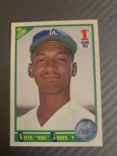 1990 Score Baseball Card #676 Keith Kiki Jones Rookie