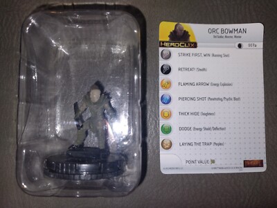 ORC BOWMAN #007 The Hobbit an Unexpected Journey HeroClix