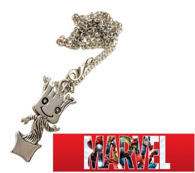 Guardians of the galaxy Baby GROOT PENDANT comes with 20'' Link chain MARVEL USA