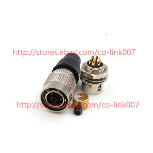 6Pin Hirose Power Connector HR10A-7P-6P(73) AVT CCD CAMERA PLUG SOCKET - Picture 4 of 7