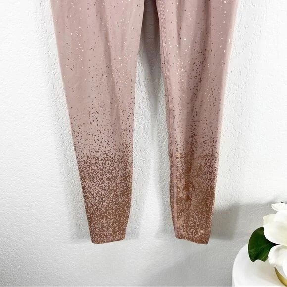 beyond-yoga alloy ombre high waisted midi leggings