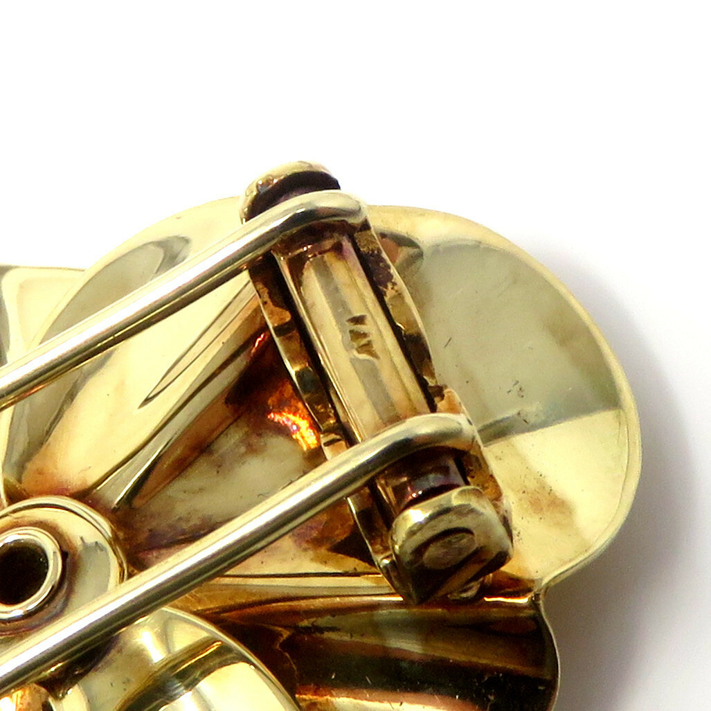 NYJEWEL Tiffany & Co. 14k Yellow Gold Sapphire Fl… - image 3