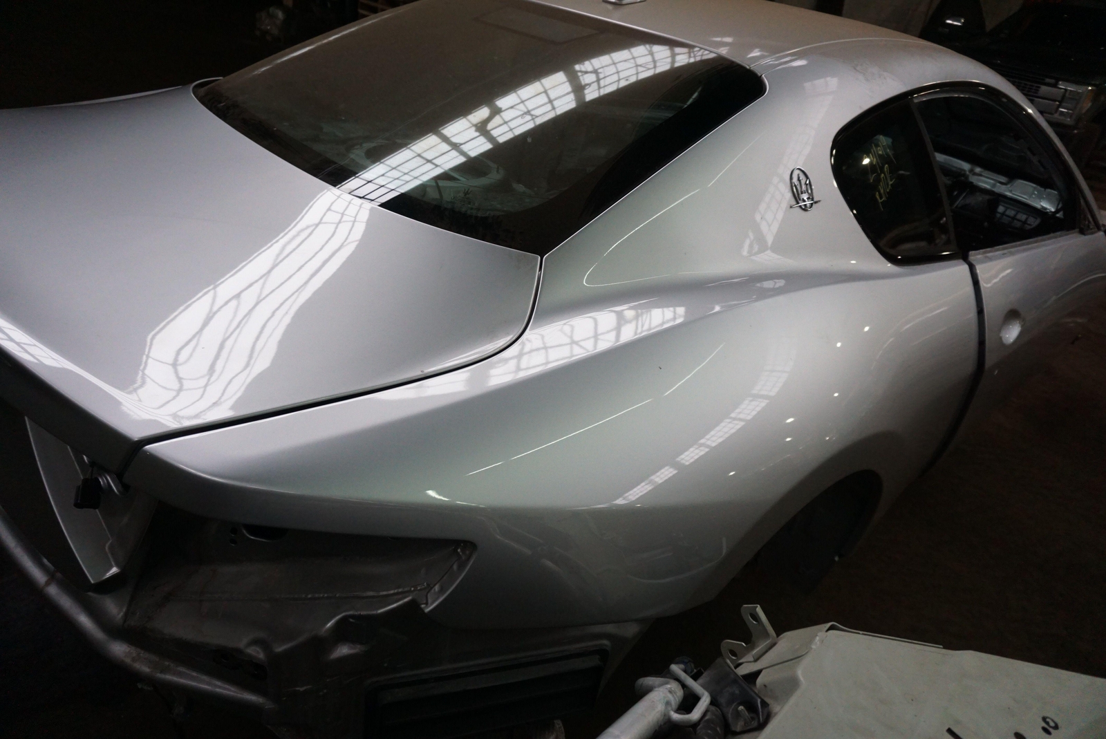 Rear Right Quarter Panel Body Structural Metal Cut Maserati GranTurismo S 2013