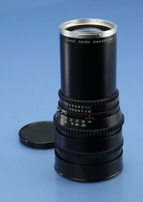 HASSELBLAD 250MM SONNAR SUPERACHROMAT CHROME RING F5.6 C LENS +