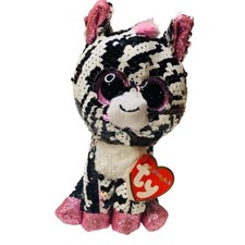 Ty Flippables Current Collection Zoey April 18th 2019 Zebra 8" Tags