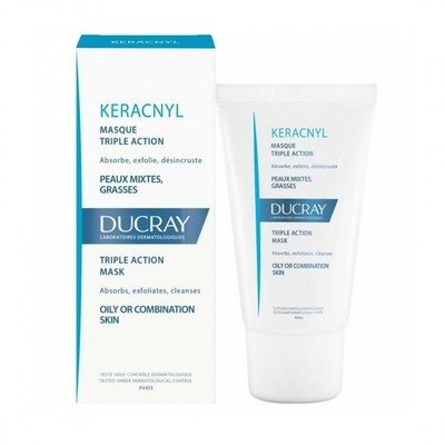 Ducray Keracnyl Mask 40ml Triple Action