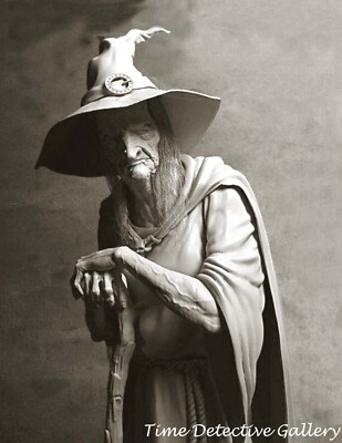 A Very Creepy Victorian Witch - Poster in 5 Sizes
