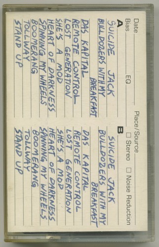 THE MISLED Live at Durty Nellie's; Cassette; 1989 Chicago Punk