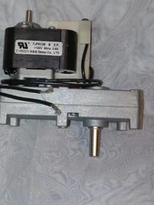W & W Motor YJF61/35 Gearmotor 1 RPM 115VAC 60Hz 0.6A pellet stove refrigerator