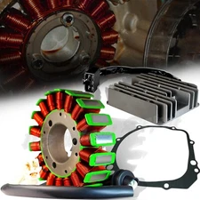 00-03 GSXR 750/600/1000 MAGNETO COIL STATOR+VOLTAGE REGULATOR RECTIFIER+GASKET