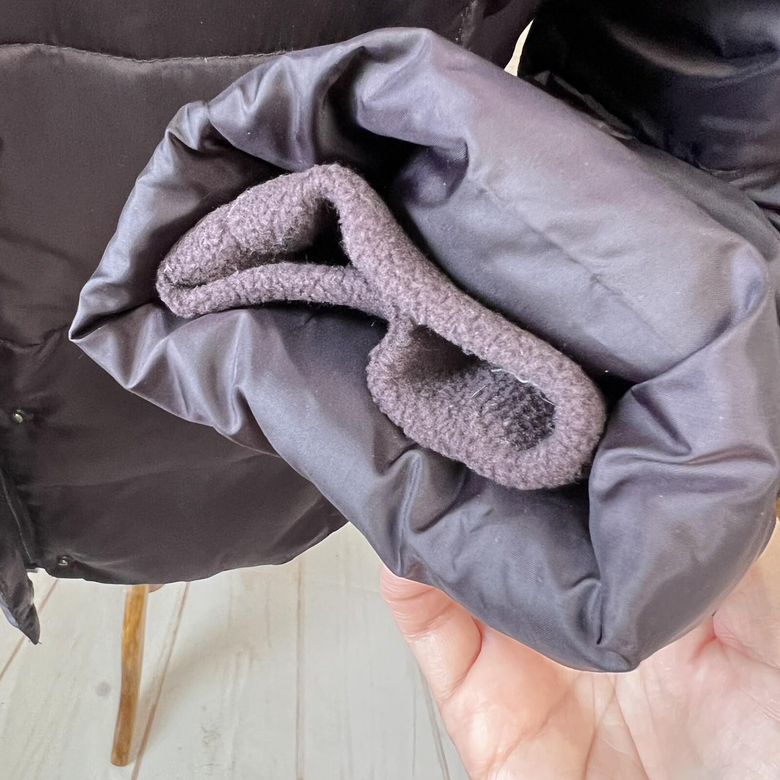 Eddie Bauer Eggplant Down Puffer Parka Winter Coat La… Gem