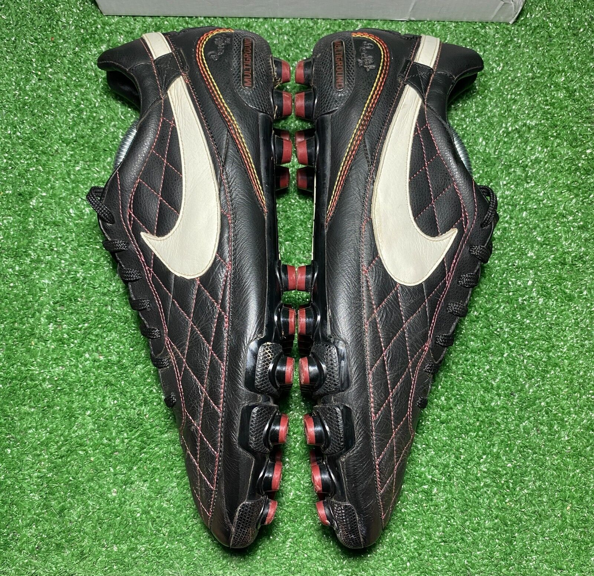 2008 Nike Tiempo DOIS PRO Legend R10 Ronaldinho Leather