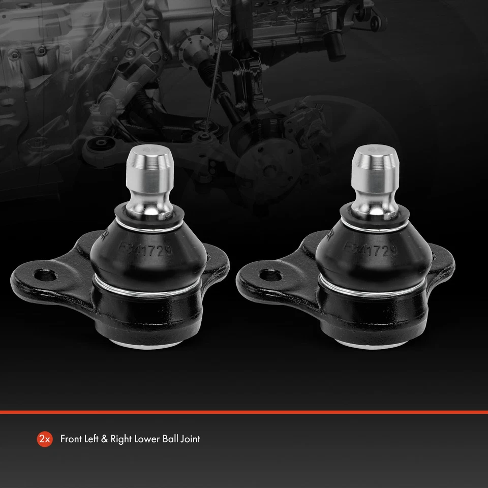 2x Rótula inferior delantera para Saturn Astra 2008-2009 Cadillac Catera 1997-2001 Foto 2 de 4