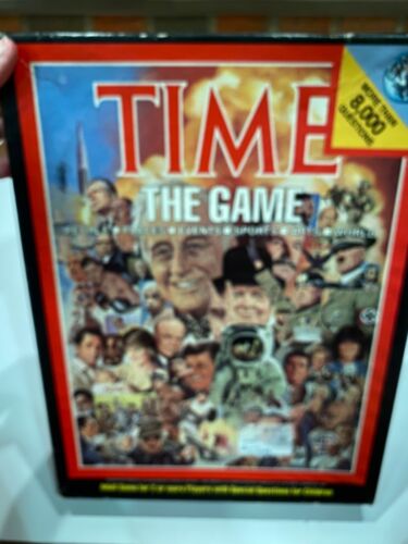 Time Magazine THE GAME 1983 Trivia Questions jeu de société complet, couvre 7 décennies - Photo 1 sur 8