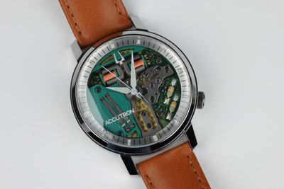2025 Accutron Spaceview 314 With Box And Papers. Reference 26A212