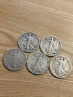 5 Liberty Walking Halves