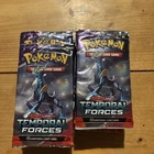 Lot de travaux Pokémon Forces Temporales packs ouverts - 20+ packs