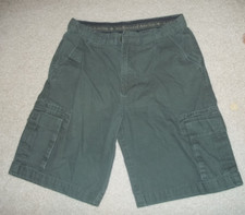 OFFICIAL BOY SCOUT CENTENNIAL CANVAS UNIFORM CARGO SHORTS Youth Size 18