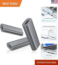3-Pack USB C Female to Female Adapter for High-Speed 10Gbps Connection