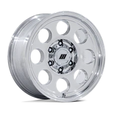 Pro Comp Alloys PA201 HERITAGE 18X8.5 +6 Polished Wheel 6X139.7 6X5.5 (QTY 1)