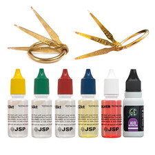 Gold  Silver Testing Needle Set  10K 14K 18K 22K 24K Acid Testers Neutralizer