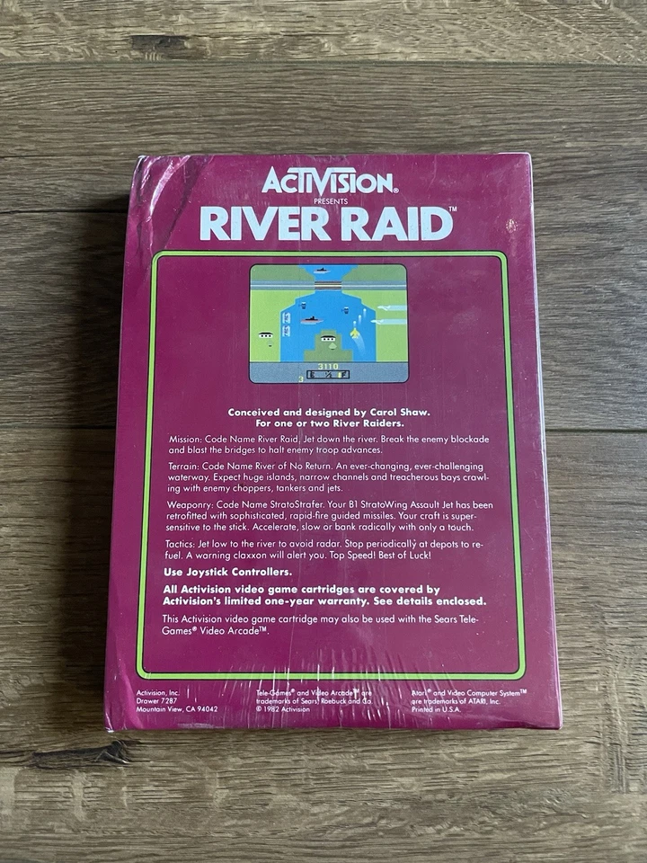 River Raid (Atari 2600) — Brand New Factory Sealed • Fast Shipping! - Image 2 of 4