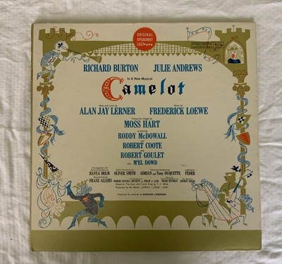 Camelot Original Broadway Cast Soundtrack 1960 Gatefold Lp Columbia  KOL-5620