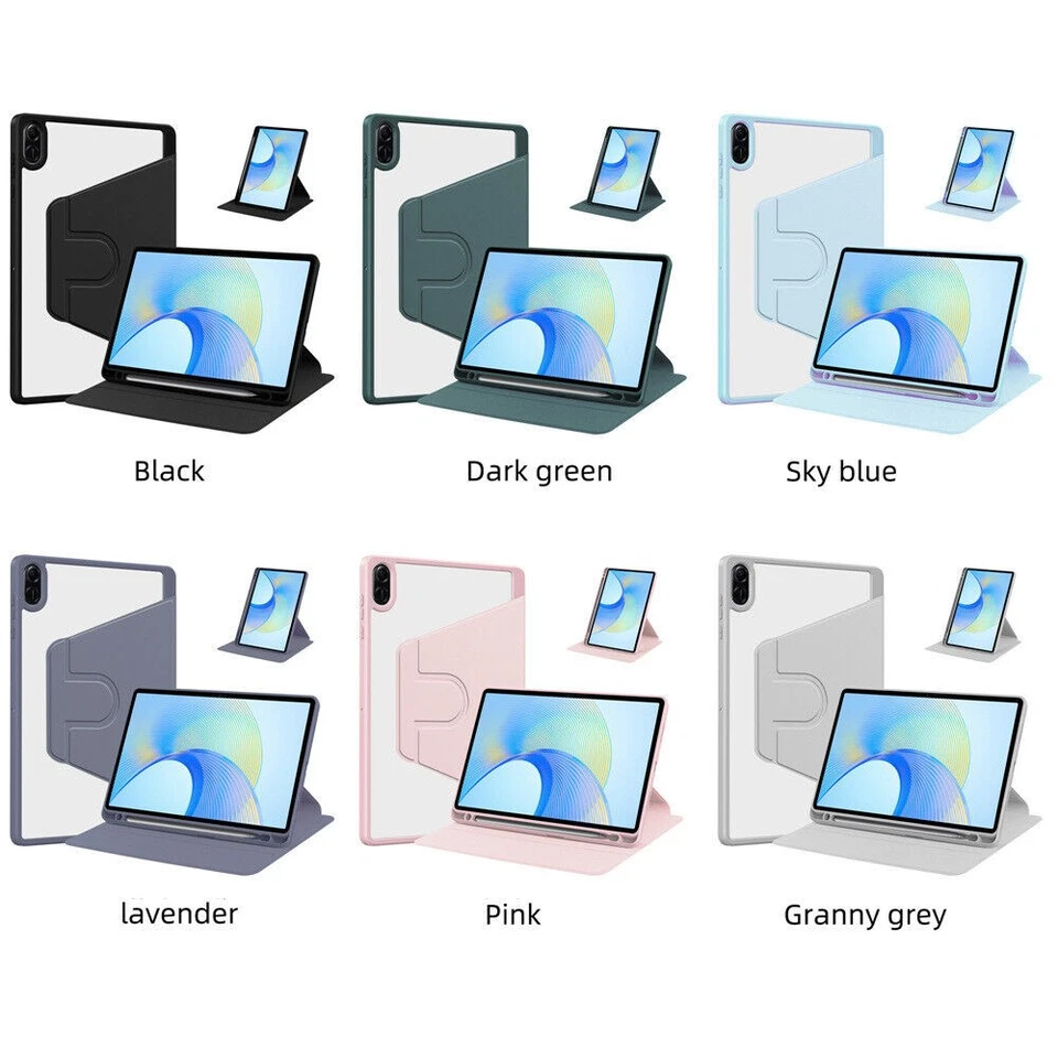 For HUAWEI HONOR Pad X8a X9a V9 11.5 Shockproof Leather Case Flip Clear Cover - Image 2 of 4