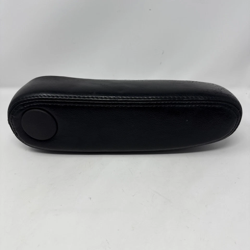 2004-2012 Nissan Titan Armada QX56 Front Seat Left Driver Arm Rest Leather Black - Image 2 of 4