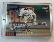 2020 TOPPS STADIUM CLUB Auto ROOKIE CARD RC Mauricio Dubon Giants. rookie card picture