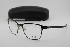 NEW OAKLEY OX3248-0252 SELLER POWDER PEWTER BLACK AUTHENTIC EYEGLASSES 52-18