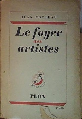 Cocteau jean LE FOYER DES ARTISTES Plon