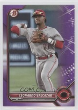 2022 Bowman Draft Purple 216/250 Leonardo Balcazar #BD-91 0b2
