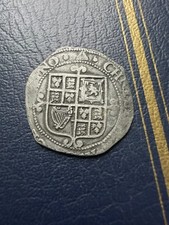 Charles I, Silver Sixpence, Tower Mint, Triangle Mintmark. Lovely Coin!